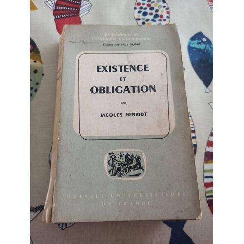 Existence Et Obligation