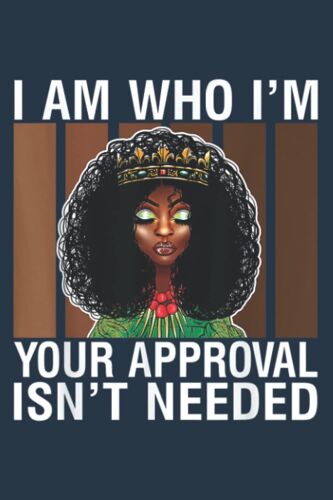 Afro Black Lady - African American Ladies Black Women Family: Notebook Planner - 6 X 9 Inches, To Do List Notebook, 120 High Quality Paper Pages