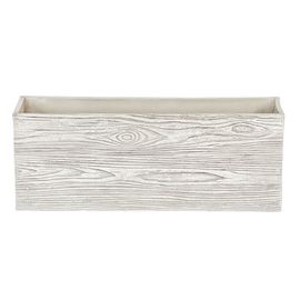 Bac À Fleurs Blanc 42 X 13 X 15 Cm Paos