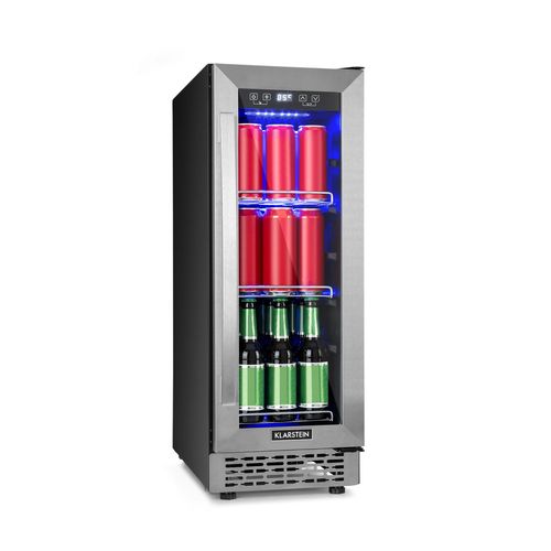 Klarstein Beerlager 56 Réfrigérateur à boissons 56L 20 bouteilles Classe A inox