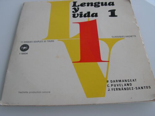 Lengua Y Vida 1, 11 Disques Souples 33 Tours