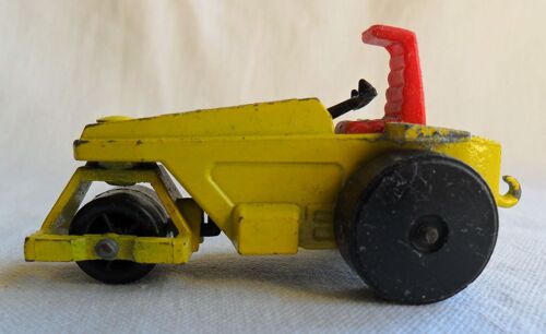 Matchbox Superfast - Miniature Engin De Chantier - Rouleau Compresseur - "Rod Roller" N° 21 - Lesney 1973.