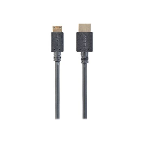 Cablexpert - Câble HDMI avec Ethernet - 19 pin mini HDMI Type C mâle pour HDMI mâle - 3 m - support 4K