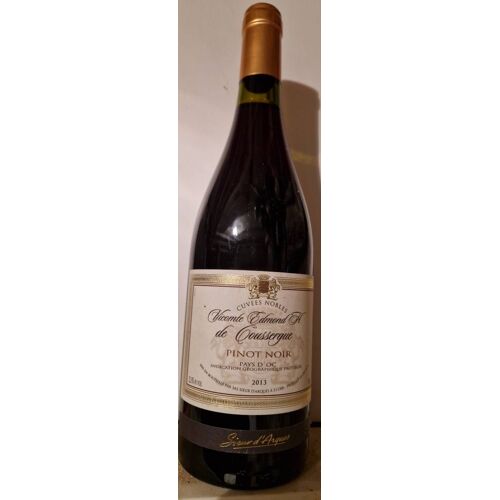 Lot De 6 Btls Vicomte Edmond H De Goussergue Cuvees Nobles Pinot Noir