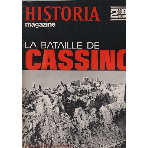 2ème Guerre Mondiale / Historia Magazine N° 59 La Bataille De Cassino