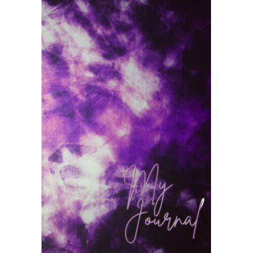250 Page 6x9 Ruled Journal Crystal Purple