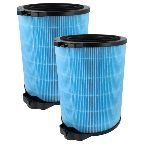 vhbw 2x Filtres HEPA remplacement pour Candy U98, 35602348 pour purificateur d'air - Filtre de rechange avec charbon actif intégré
