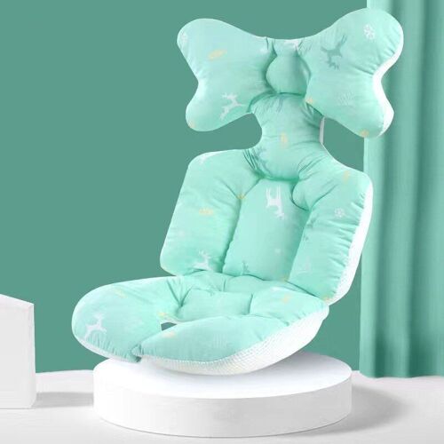 Coussin De Siège De Voiture En Coton Pour Bébé, Doublure De Poussette, Coussin De Siège De Voiture Pour Enfant En Bas Âge, Épais, Double Face, Adapté Pour Les Quatre Saisons
