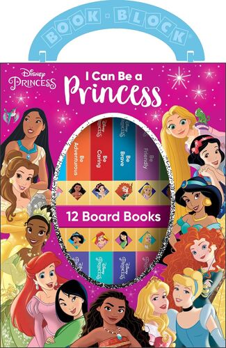 Disney Princess: I Can Be A Princess 12 Board Books