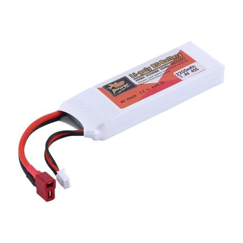 Batterie 7.4v, 45ct, Modèle Électrique, Pour Télécommande, Voiture, Stable Et Durable