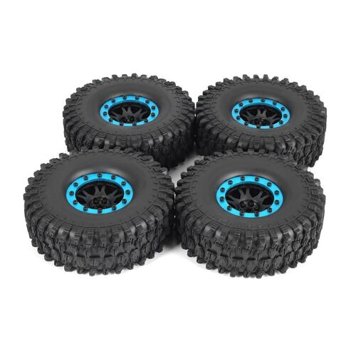 Jantes de roue à billes de 1.9 pouces, 120MM, 4P, pour RC 1/10 Crawler TRX-4 Tamiya CC01 MST jimny RC4WD TF2 D90 D110 90046