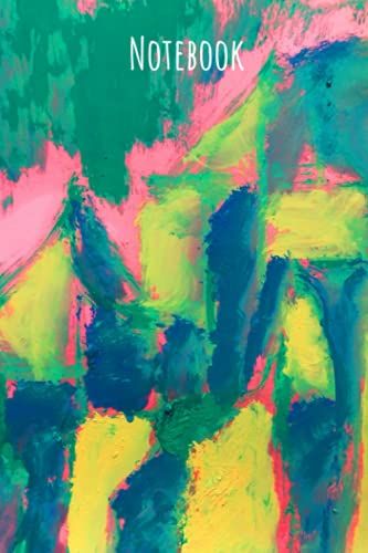 Abstract Notebook: Lined Journal- Composition Notebook (6x9 100 College Ruled Pages)
