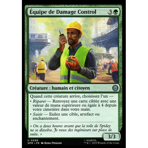 Équipe De Damage Control - Magic - Marvel'S Spider-Man Vf - U - 99