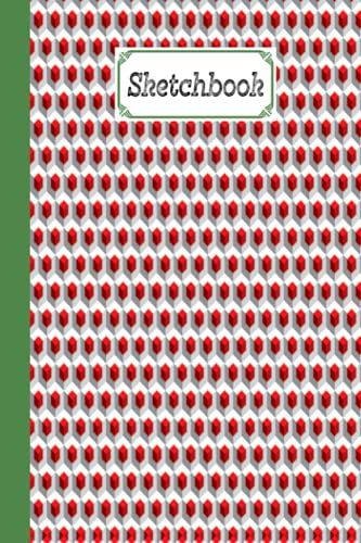 Sketchbook: Blank White Pages For Painting, Drawing, Writing, Sketching And Doodling, 120 Pages, Size 6" X 9" | Cube Cover By Norbert Thomas