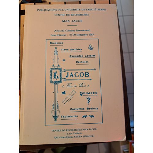 Centre De Recherches Max Jacob - N°7 - 1983
