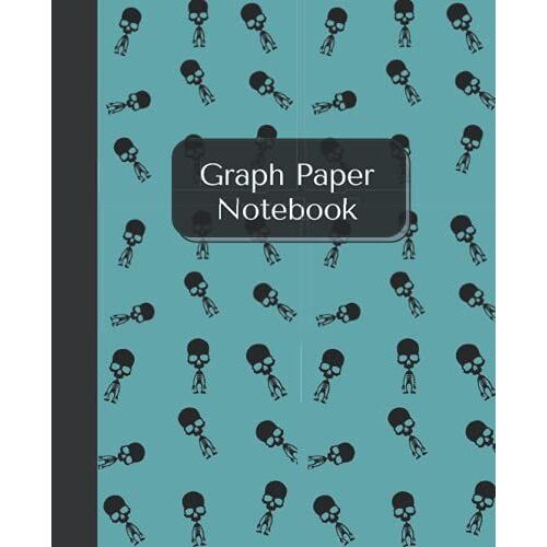 Graph Paper Notebook, 100 Sheets (200 Pages) 7.5 X 9.25 In