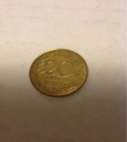 Pièce Franc 0.20 De 1997 