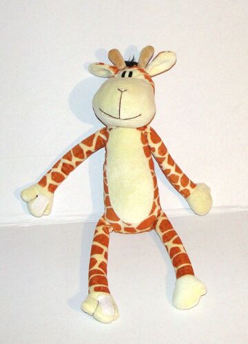 Doudou Girafe Jaune Peluche Htc Scratch Aux Pattes