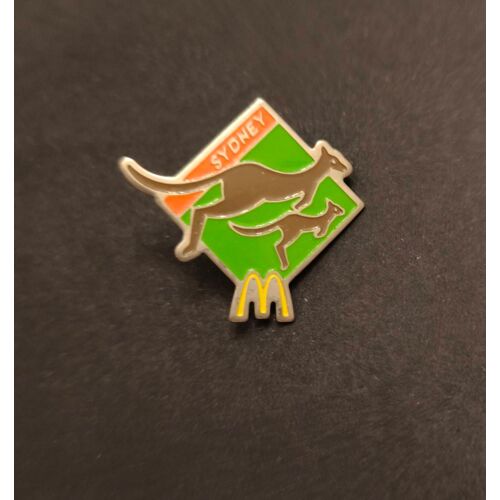 Pin's Vintage Mcdonald's Sydney Kangourous Edité Par Arthus Bertrand