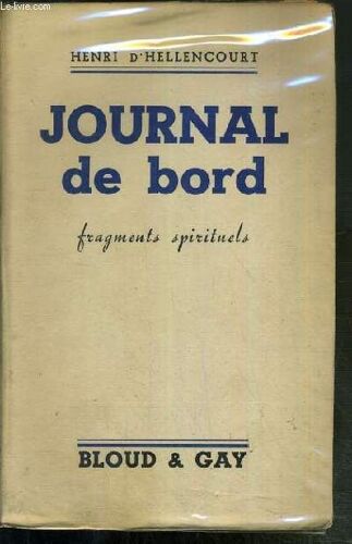 Journal De Bord - Fragments Spirituels
