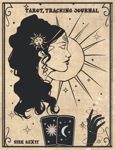 Tarot Tracking Journal Size 8,5x11": Tarot Cards Reading Journal Notebook To Track Daily Readings, Meaning, And Interpretation (3 Cards Spread)