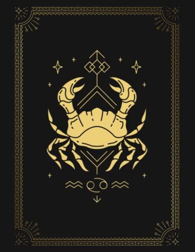 Cancer Zodiac Composition Notebook/Journal: 8.5"X11" - 110 Pages College Ruled - Glossy Colorful Cover (Zodiac Journal)