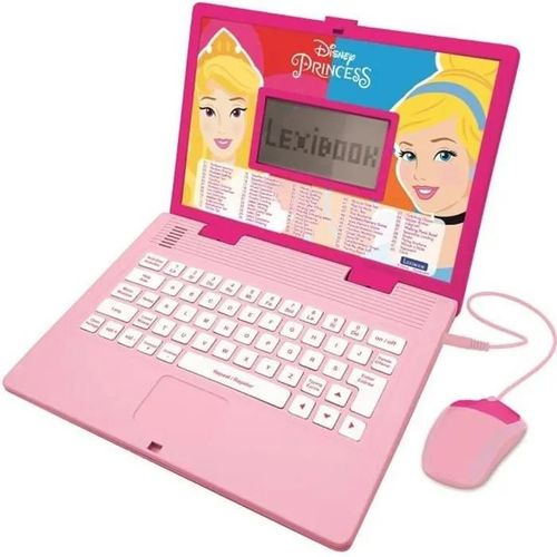 Disney Princesses - Ordinateur Educatif Bilingue (Fr/En) Enfant - Lexibook - 124 Activités - Exclusivité Cdiscount