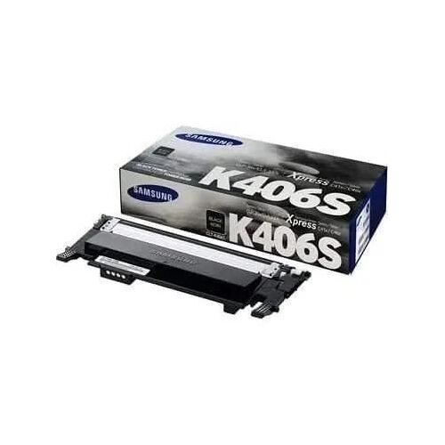 HP CLT-K406S - Noir - original - cartouche de toner (SU118A) - pour Samsung CLX-3300, 3302, 3303, 3304, 3305, 3306, 3307, SCX-3300, 3301, 3305, 3306