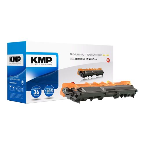 KMP B-T51 Toner yellow kompatibel mit Brother TN-245 Y