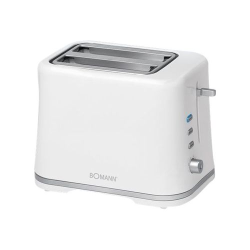 Bomann TA 1577 CB 2 part 870 W Argent, Blanc