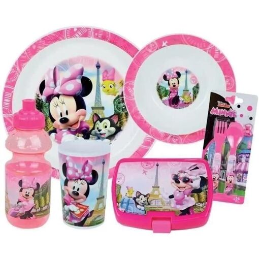 Gourde Minnie Disney 400-500 Ml – Sans BPA – Neuve