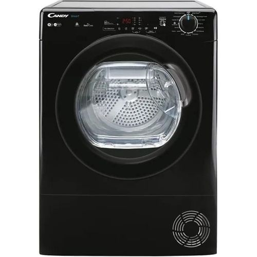 Sèche-linge Candy SMART CSE C9DBEB-47 - 59.6x58.5x85 cm (lxpxh) - chargement frontal - noir
