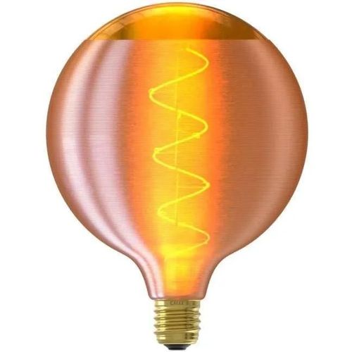 Ampoule Silk Globe G125 Gold Filament Spirale 220-240v 4w 140lm 1800k E27 Intensité Variable