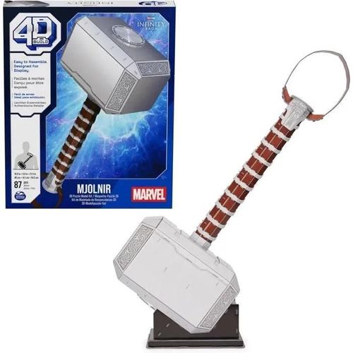 4d Build Marteau De Thor Marvel 4d Build