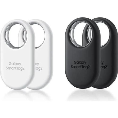 Samsung Galaxy Smarttag2 (Pack De 4) Noir, Blanc - Tracker Bluetooth Localisateur D'objet Balise Anti-Perte Pour Téléphone Portable