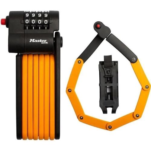 Master Lock - Antivol pliable à combinaison - Noir