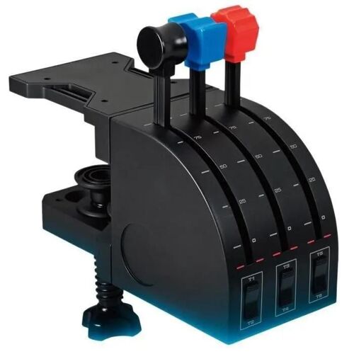 Logitech Flight Throttle Quadrant - Accélérateur - filaire - pour PC
