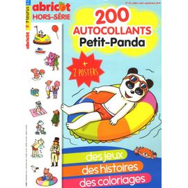 Abricot 53 H 200 Autocollants Petit-Panda