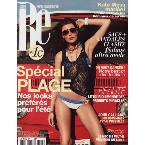 Be / 01-07-2011 N°67 : Kate Moss (4p) - Amy Winehouse (2p) - Laetitia Casta (2p) The Horrors (3/4p)