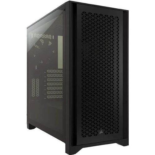 CORSAIR 4000D AIRFLOW - Tour - ATX - panneau latéral fenêtré (verre trempé) - pas d'alimentation (ATX) - noir - USB/Audio
