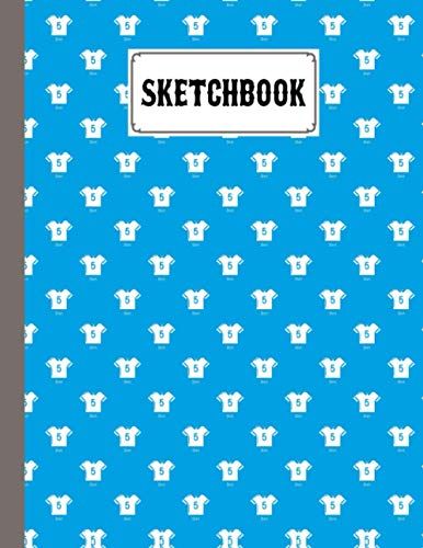 Sketchbook For Kids: Football Sketchbook, Best Blank White Pages For Painting, Drawing, Writing, Sketching And Doodling, 122 Pages, Size 8.5" X 11" By Dianne Farrant