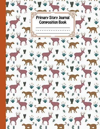 Primary Story Journal Composition Book: Primary Story Journal Leopard Cover, Dotted Midline And Picture Space | Grades K-2 Composition School Exercise Book | 120 Pages, Size 8.5" X 11" By Daniel Lloyd