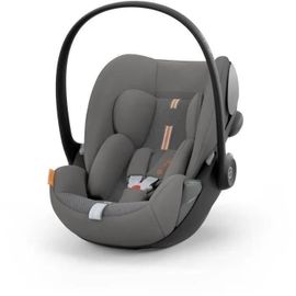 Coque Auto Bébé Cloud G Cybex I-Size - Inclinable - Tissu Respirant - Homologation Avion - Lava Grey