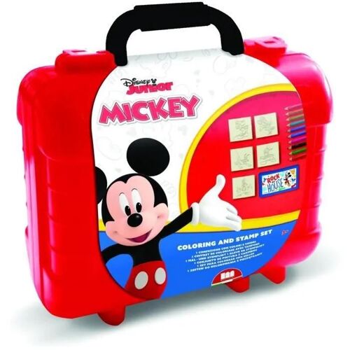 Mickey Set De Voyage - Malette De Dessin