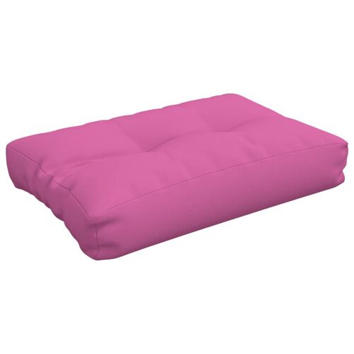 Coussin de canapé palette rose 60x40x12 cm tissu vidaXL vidaXL