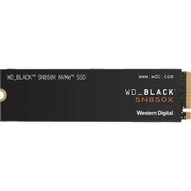 WD_BLACK SN850X WDS200T2X0E - SSD - chiffré - 2 To - interne - M.2 2280 - PCIe 4.0 x4 (NVMe) - TCG Opal Encryption 2.01