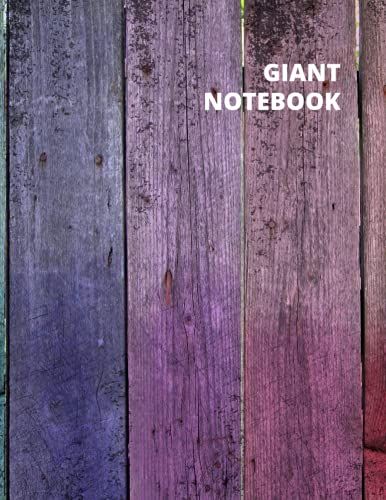 Giant Notebook: Vintage Theme Journal , Extra Large Notebook 8.5 X 11 Inches, Jumbo Sized Composition Notebook-College Ruled 500 Pages, Big-Giant Notebook, Taking Notes And Jotting Ideas