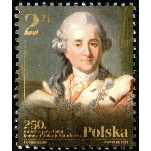 Timbre Oblitéré Polska, 250. Rocznica Powolania Komisji Edukacji Narodowej, 2023, 2 Zl