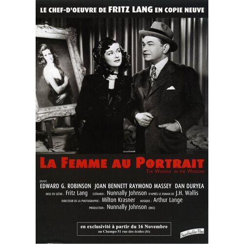 La Femme Au Portrait, Synopsis,   Fritz Lang, Avec Thomas E. Jackson, Edmond Breon, Dorothy Peterson