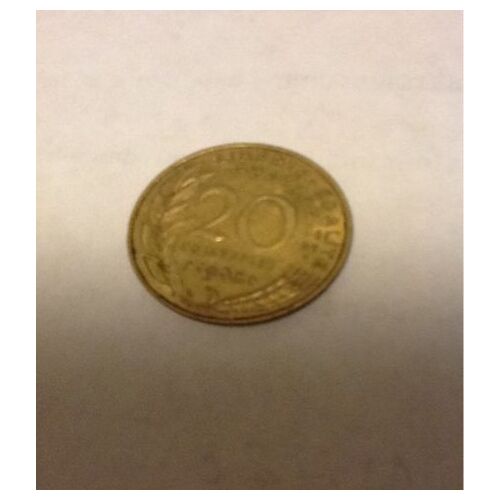 Pièce Franc 0.20 De 1968